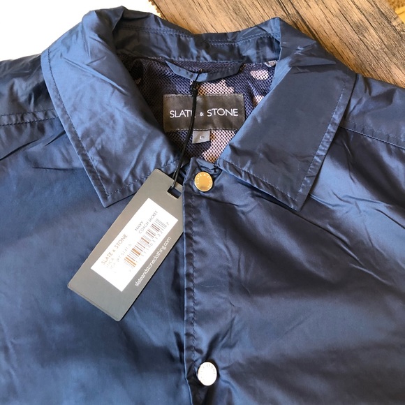 *NWT* Slate & Stone Luca Coaches Jacket - Picture 5 of 7